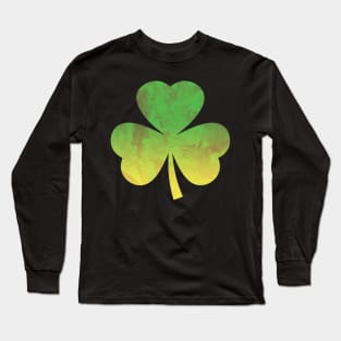 Crystal Shamrock Long Sleeve T-Shirt